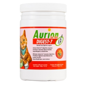 Show details for AURION DIGEST-7 SUPPLEMENT for CATS - 100gm Picture of AURION DIGEST-7 SUPPLEMENT for CATS - 100gm