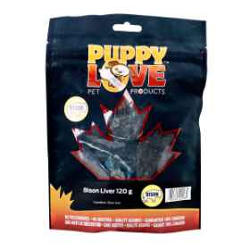 Picture of TREAT CANINE PUPPY LOVE BISON LIVER - 120g