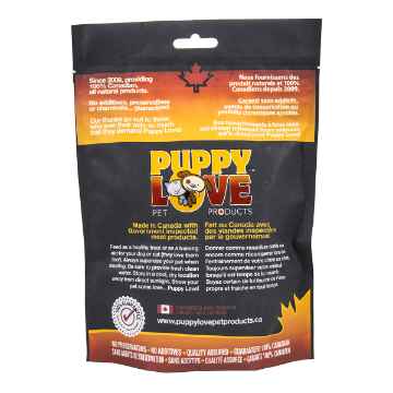 Show details for TREAT CANINE PUPPY LOVE BISON LIVER - 120g Picture of TREAT CANINE PUPPY LOVE BISON LIVER - 120g