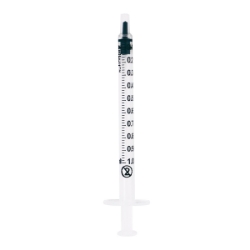 Picture of SYRINGE ANIJECT 3 PART 1cc/1ml ZERO DEAD SPACE - 100/pk