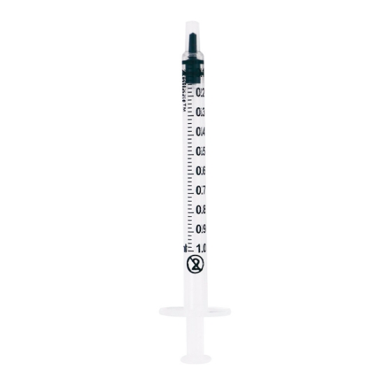 Picture of SYRINGE ANIJECT 3 PART 1cc/1ml ZERO DEAD SPACE - 100/pk