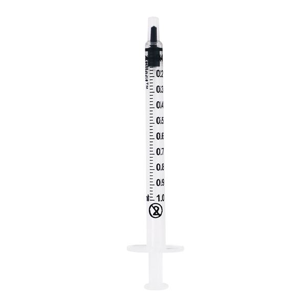 Picture of SYRINGE ANIJECT 3 part 1cc/1ml ZERO DEAD SPACE - 100/pk