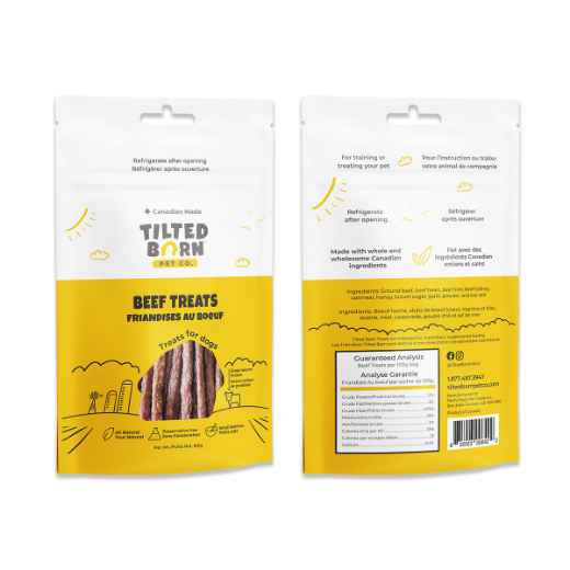 Picture of TREAT CANINE TILTED BARN Canadian Beef - 100g