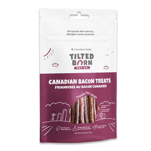 Picture of TREAT CANINE TILTED BARN Canadian Bacon - 100g