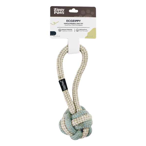 Picture of TOY DOG ZIPPY PAWS ecoZIPPY - Cotton and Jute Ball