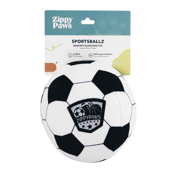 Picture of TOY DOG ZIPPY PAWS Sportsballz - Soccer Ball