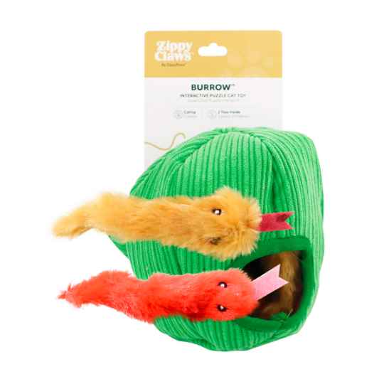 Picture of TOY CAT ZIPPY CLAWS Burrow - Snakes in Cactus