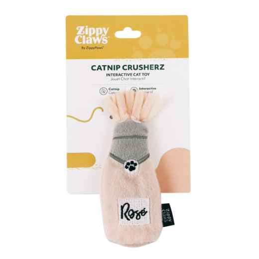 Picture of TOY CAT ZIPPYCLAWS Catnip Crusherz - Rose