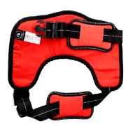 Picture of HARNESS CANINE SILVER PAW Heavy Duty Red - XXX Large