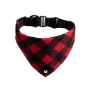 Picture of BANDANA POPLIN Red Plaid - X Small