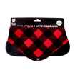 Picture of BANDANA POPLIN Red Plaid - Large