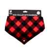 Picture of BANDANA POPLIN Red Plaid - X Large