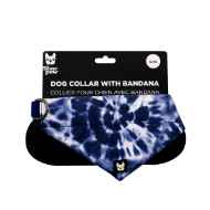 Picture of BANDANA CANINE POPLIN Blue Tie Dye - Medium