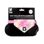 Picture of BANDANA CANINE POPLIN Pink Tie Dye - X Small