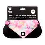 Picture of BANDANA CANINE POPLIN Pink Tie Dye - Small