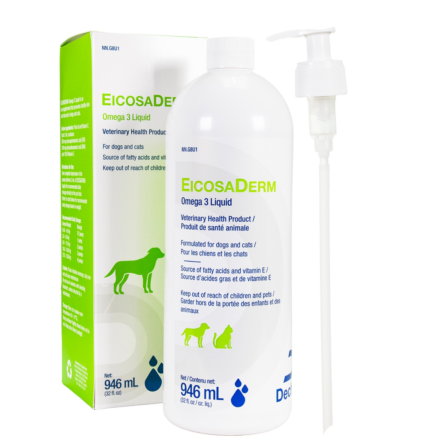 Picture of EICOSADERM OMEGA 3 PUMP - 946ml