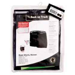 Picture of BACK ON TRACK HUMAN BOXERSHORTS WOMEN BLACK - XXX Large