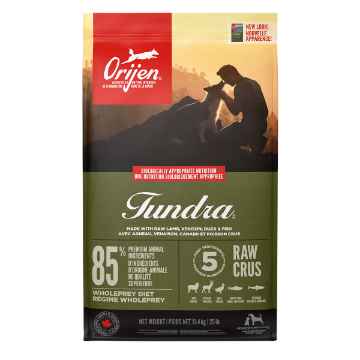 Show details for CANINE ORIJEN TUNDRA Dry Food - 11.4kg/25lb Picture of CANINE ORIJEN TUNDRA Dry Food - 11.4kg/25lb