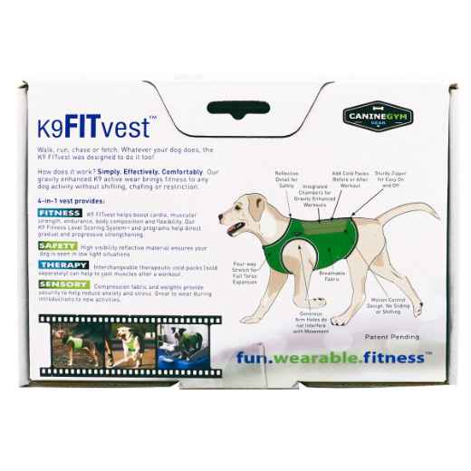 Picture of FITPAWS CANINE FITVEST Green - Small