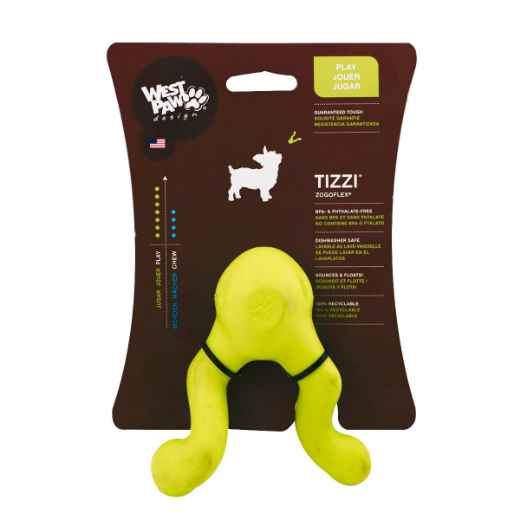 Picture of TOY DOG ZOGOFLEX Tizzi Toy Small - Granny Smith