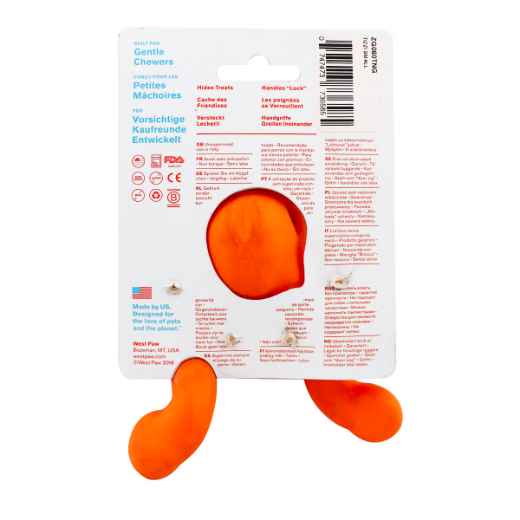 Picture of TOY DOG ZOGOFLEX Tizzi Toy Small - Tangerine