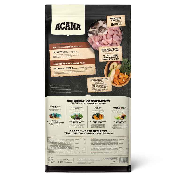 Picture of CANINE ACANA LARGE BREED Adult Recipe - 17kg/37.5lb