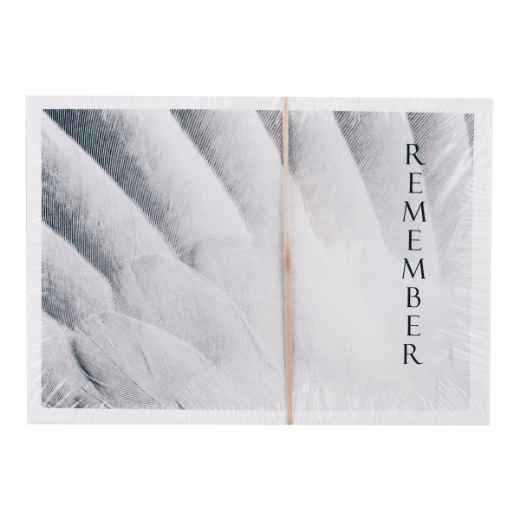 Picture of HUGBUG BIRD SYMPATHY CARDS w/ SENTIMENT - 10/pk