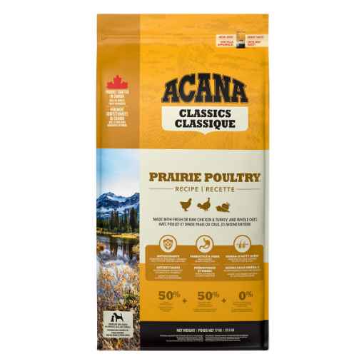 Picture of CANINE ACANA CLASSICS Prairie Poultry Recipe - 14.5kg/31.9lb