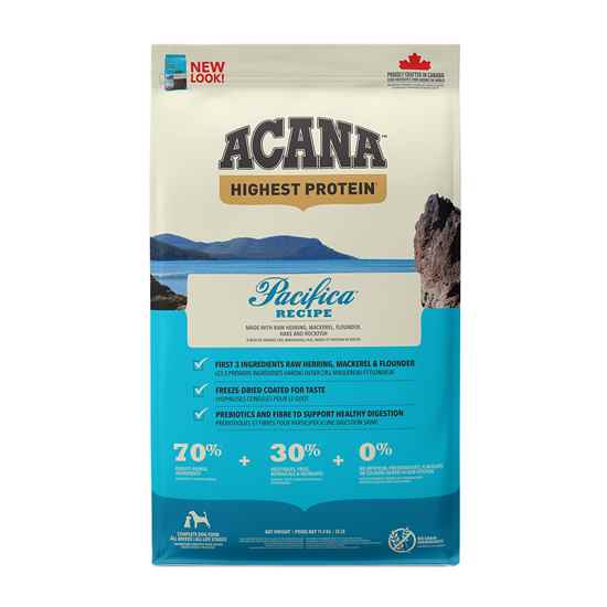 Picture of CANINE ACANA HIGHEST PROTEIN Pacifica Recipe - 11.4kg/25lb