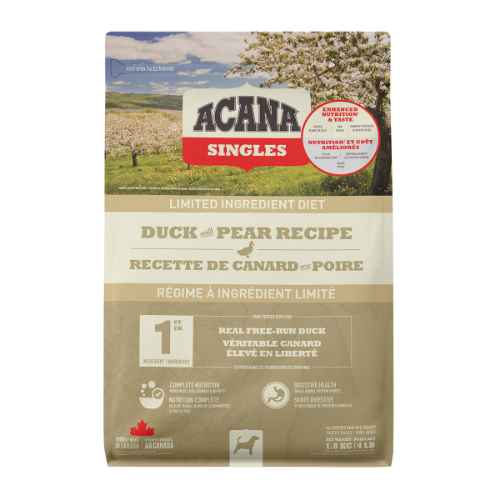 Picture of CANINE ACANA SINGLES Duck with Pear - 1.8kg/4lb