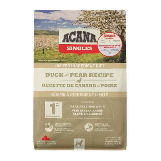 Picture of CANINE ACANA SINGLES Duck with Pear - 1.8kg/4lb