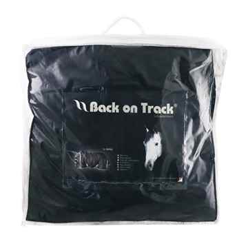 Picture of BACK ON TRACK ALL PURPOSE TURN OUT RUG BLACK 81in