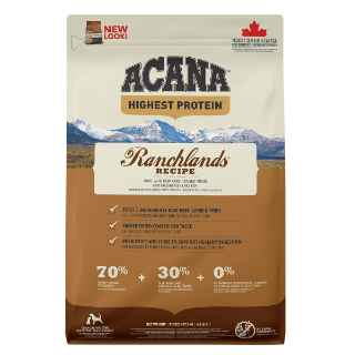 Picture of CANINE ACANA Highest Protein Ranchlands Recipe - 2kg/4.4lb