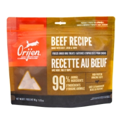 Picture of TREAT CANINE ORIJEN FREEZE DRIED Beef- 92g/3.25oz
