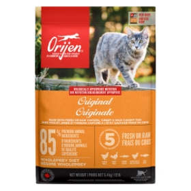Show details for FELINE ORIJEN Original Cat - 5.4kg/12lb Picture of FELINE ORIJEN Original Cat - 5.4kg/12lb