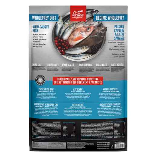 Picture of FELINE ORIJEN Six Fish Dry Food - 5.4kg/12lb