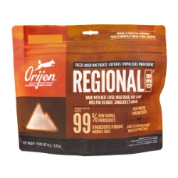 Picture of TREAT CANINE ORIJEN FREEZE DRIED Regional Red - 92g/3.25oz
