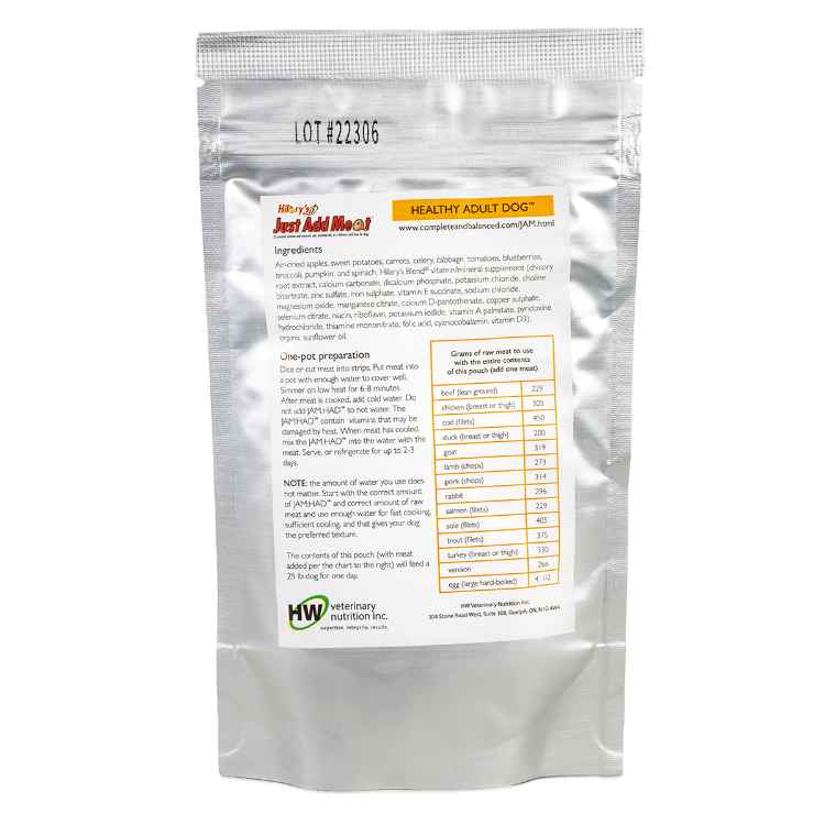 Picture of HILARYS JAM HEALTHY ADULT DOG - 88gm