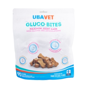 Show details for UBAVET GLUCO-BITES JOINT CARE SOFT CHEWS - 90s Picture of UBAVET GLUCO-BITES JOINT CARE SOFT CHEWS - 90s