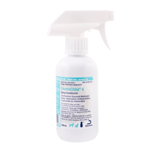 Picture of DERMACHLOR 4% CHLORHEXIDINE LEAVE-ON CONDITIONER - 236ml