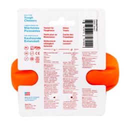 Picture of WEST PAW Zogoflex Qwizl Dog Treat Toy - Small - Tangerine