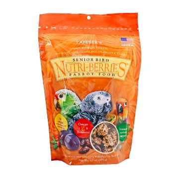 Show details for NUTRI-BERRIES SENIOR for PARROTS - 10oz/284g Picture of NUTRI-BERRIES SENIOR for PARROTS - 10oz/284g