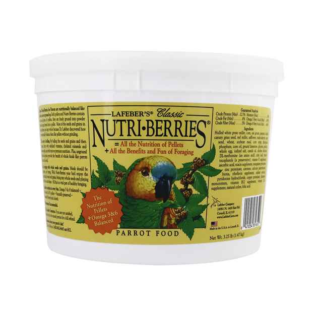 Picture of NUTRI-BERRIES PARROT - 3.25lb/bucket