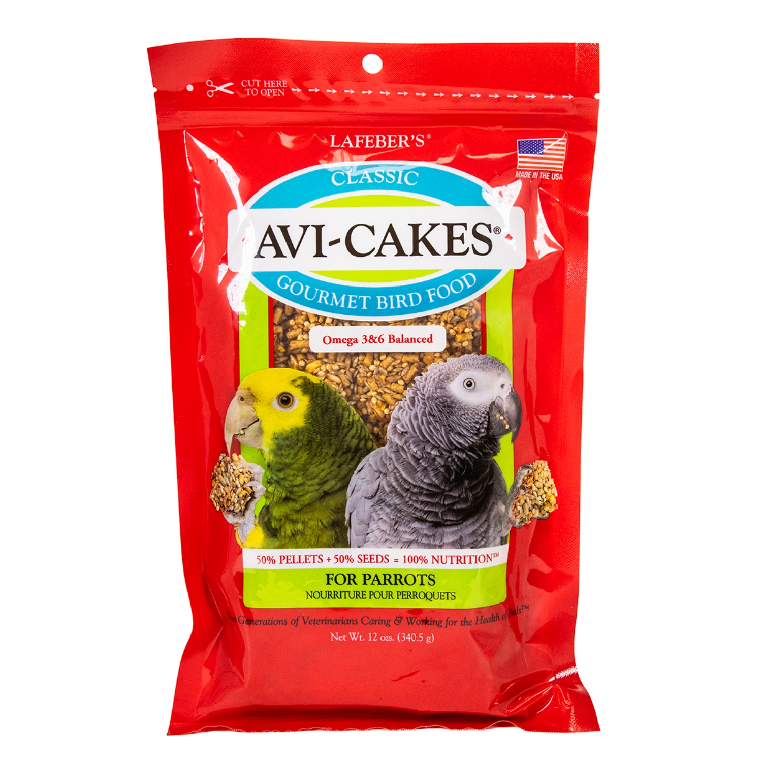 Picture of CLASSIC AVI-CAKES for PARROT - 12oz/340.5g
