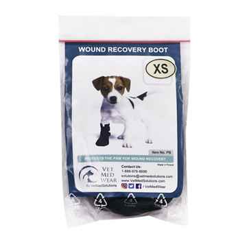 Picture of WOUND PROTECTIVE BOOT VetMedWear (PB-XS) - X Small