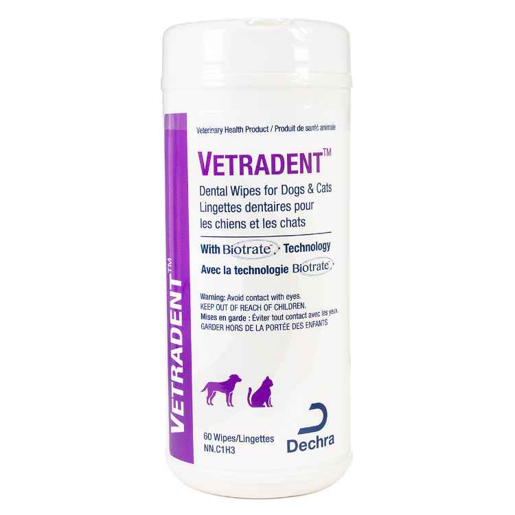 Picture of VETRADENT DENTAL WIPES - 60s