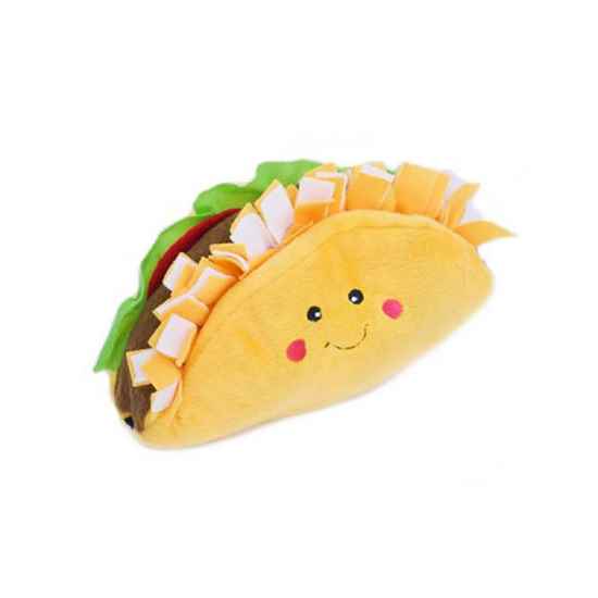 Picture of TOY DOG ZIPPYPAWS STUFFED NOMNOMZ - Taco