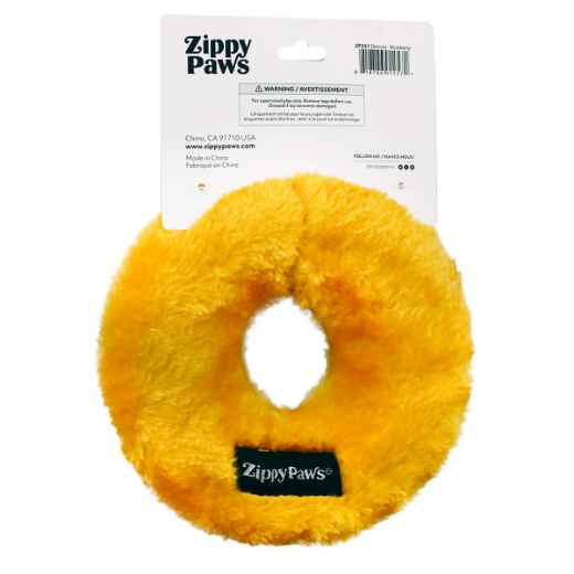 Picture of TOY DOG ZIPPYPAWS Donutz Stuffing Free - Blueberry