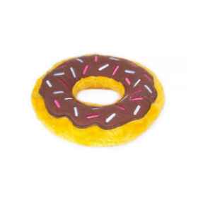 Show details for TOY DOG ZIPPYPAWS Donutz Stuffing Free - Chocolate Picture of TOY DOG ZIPPYPAWS Donutz Stuffing Free - Chocolate