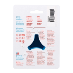 Picture of WEST PAW Zogoflex  Tux Dog Treat Toy - Small - Aqua Blue